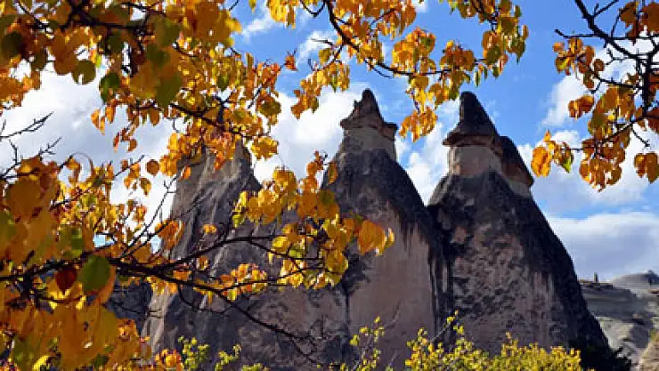 Kapadokya'da sonbahar güzelliği