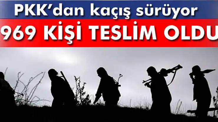 PKK'dan kaçıp, teslim oluyorlar