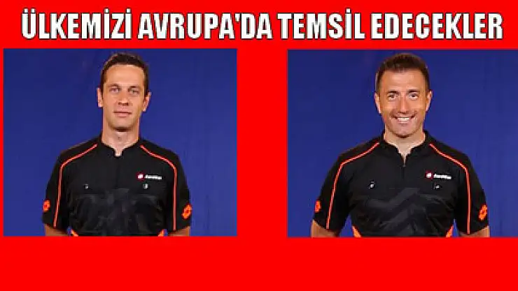 Özkahya ve Göçek'e UEFA'da Görev!