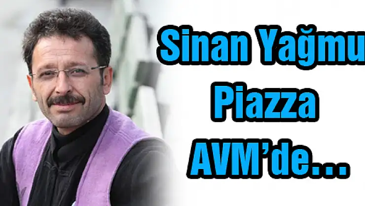 Sinan Yağmur, Son Romanının İmza Gününde Samsun Piazza AVM'de…