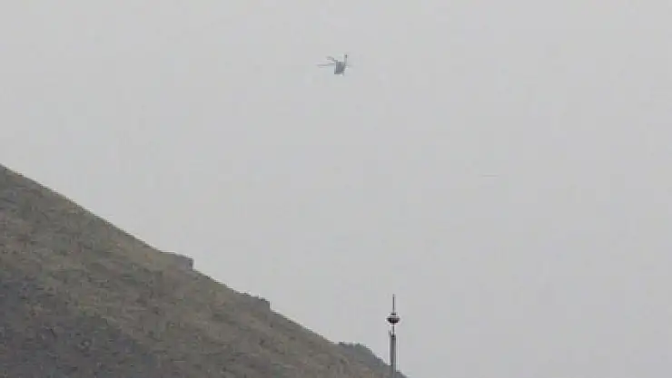 Hakkari'de yoğun hava hareketliliği