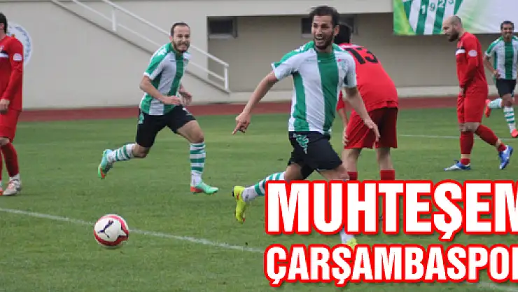 MUHTEŞEM ÇARŞAMBASPOR : 4-0