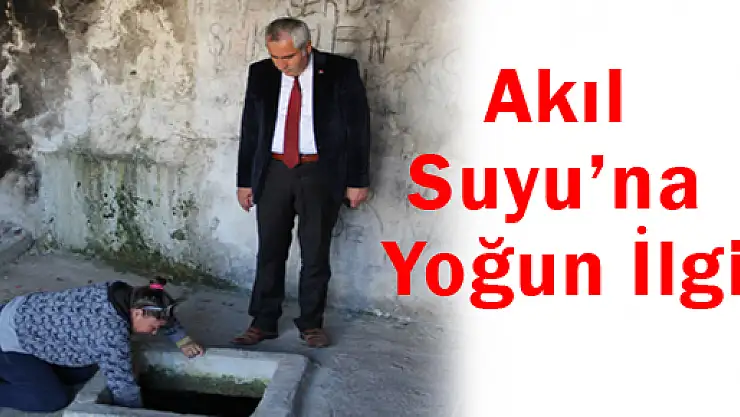 Akıl Suyu'na Yoğun İlgi
