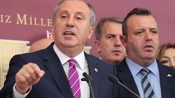 Muharrem İnce'den olağanüstü kurultay çağrısı