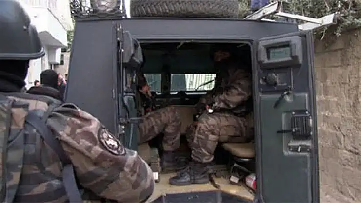 450 polisle şafak operasyonu!