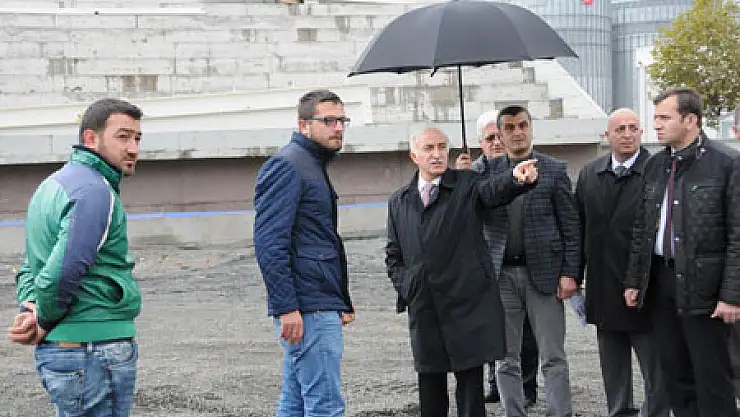 Vali Şahin Yatırımları İnceledi