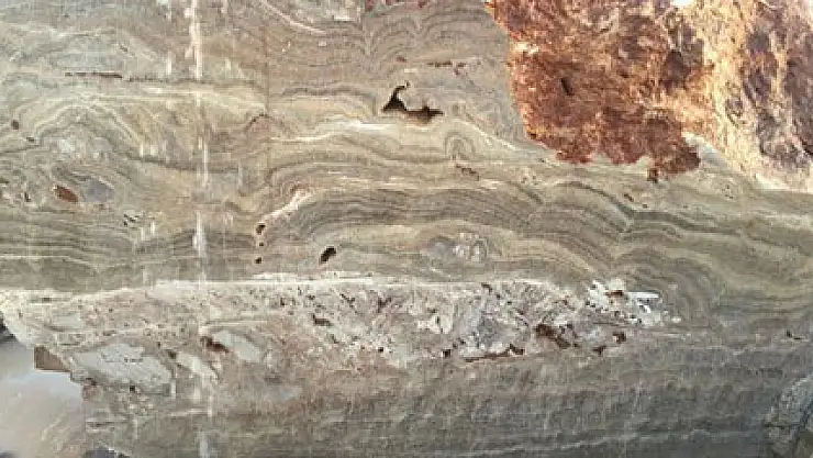 Ender bulunan Onyx mermerinin rezervi bulundu