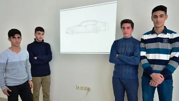 Liseli gençlerden 'tamponda hava yastığı' projesi