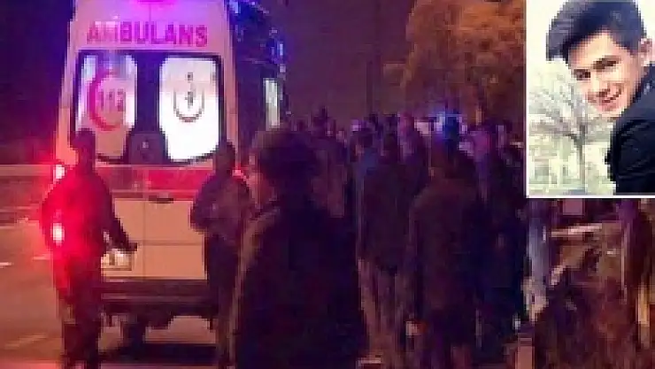 Paten süren gencin feci ölümü