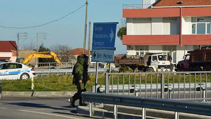 Sinop'ta bomba paniği