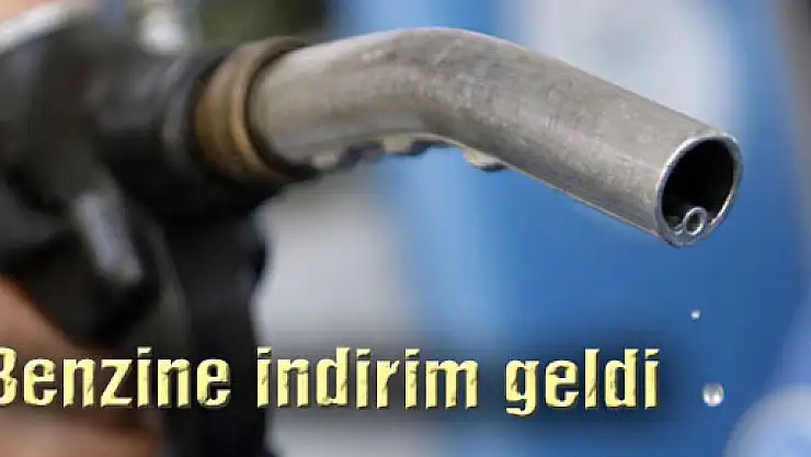 Benzine indirim geldi
