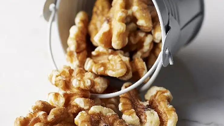 Cevizde yüzde 21 daha az kalori var