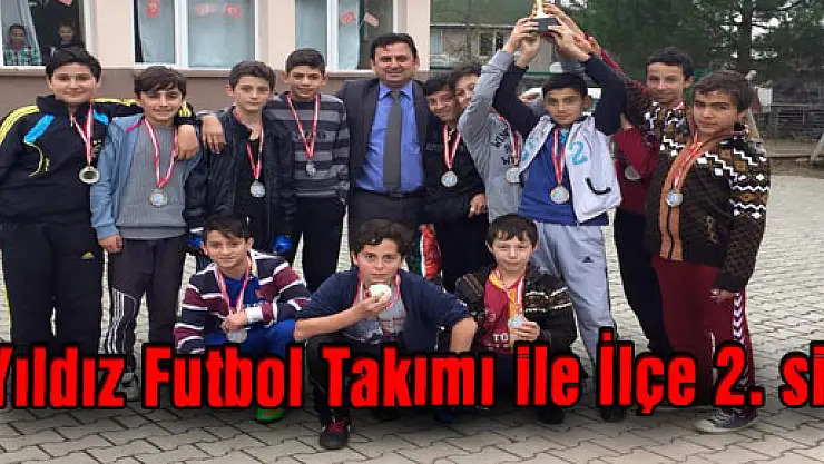 Salıpazarı İlçesi Muslubey Ortaokulu  'Yıldız Futbol takımı ile İlçe 2. si'