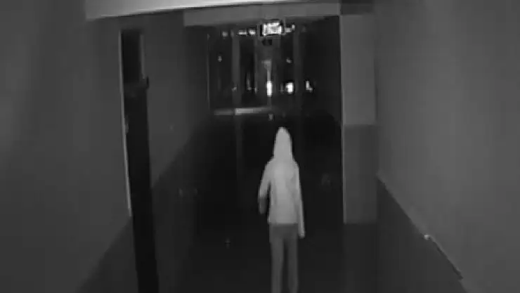 Okula hırsız girdi!