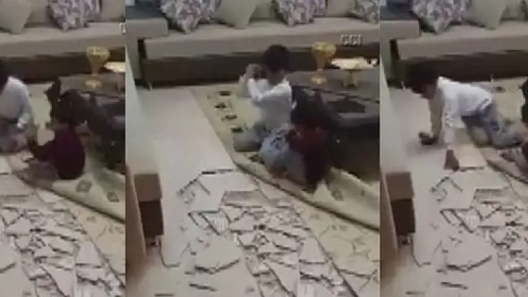 Evin altını üstüne getirdiler