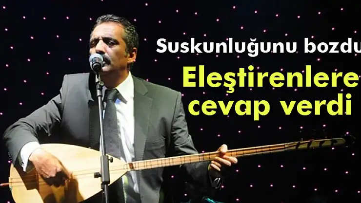 Yavuz Bingöl suskunluğunu bozd