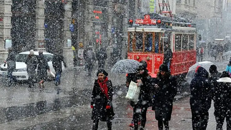Çarşamba günü kar geliyor