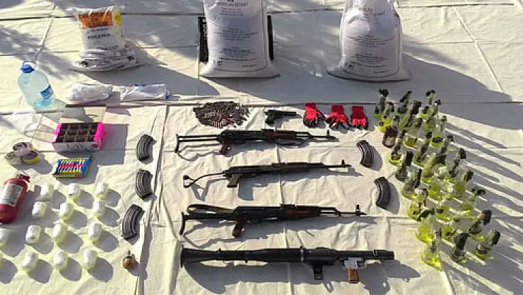 Metruk bina cephanelik çıktı