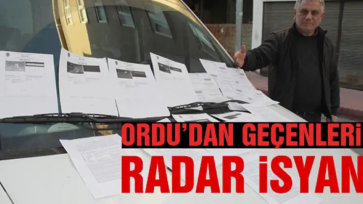 KARADENİZ DENİNCE AKLA RADAR CEZASI GELİYOR!