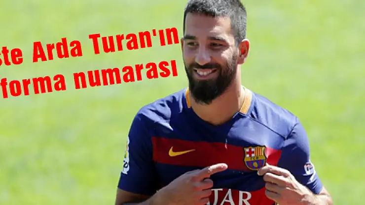 İşte Arda Turan'ın forma numarası