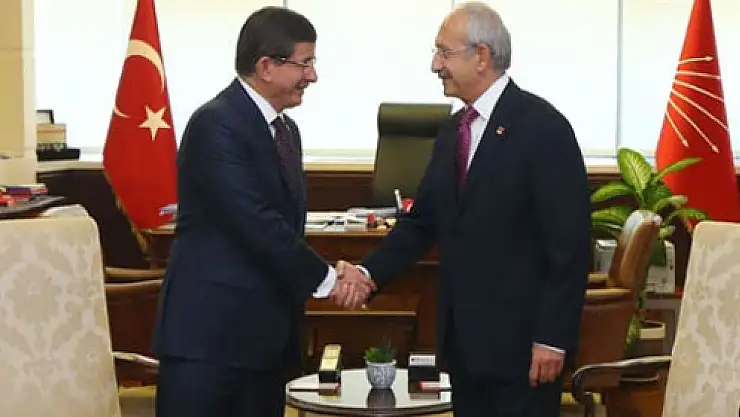 Davutoğlu-Kılıçdaroğlu görüşmesi başladı