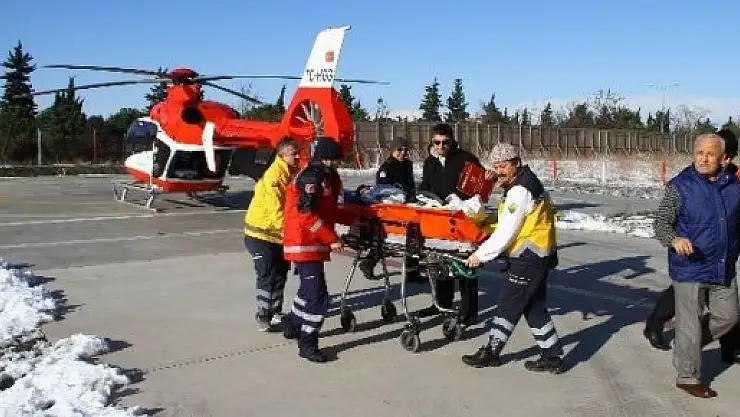 Kar Engeline Hava Ambulanslı Çözüm