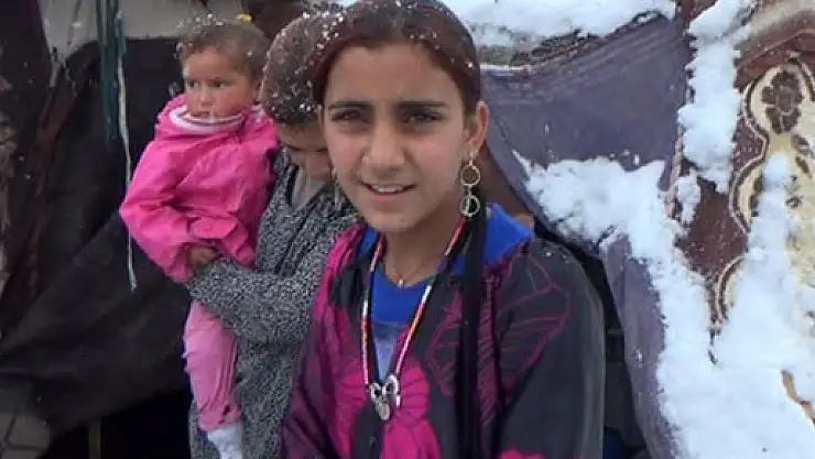 4 aylık Suriyeli bebek donarak öldü!