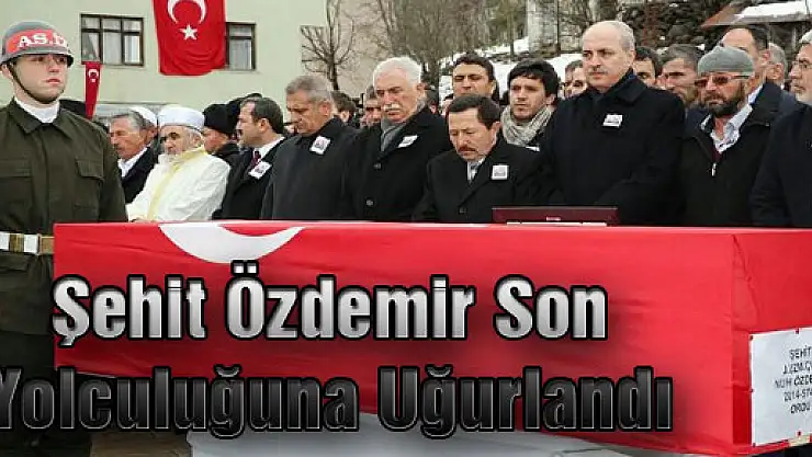 Şehit Özdemir Son Yolculuğuna Uğurlandı
