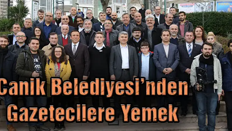 Canik Belediyesi'nden Gazetecilere Yemek