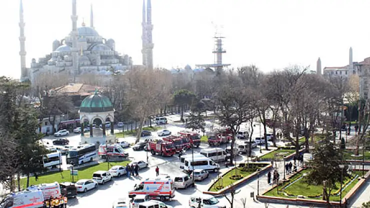 Dünya, Sultanahmet'teki patlamayı böyle gördü!