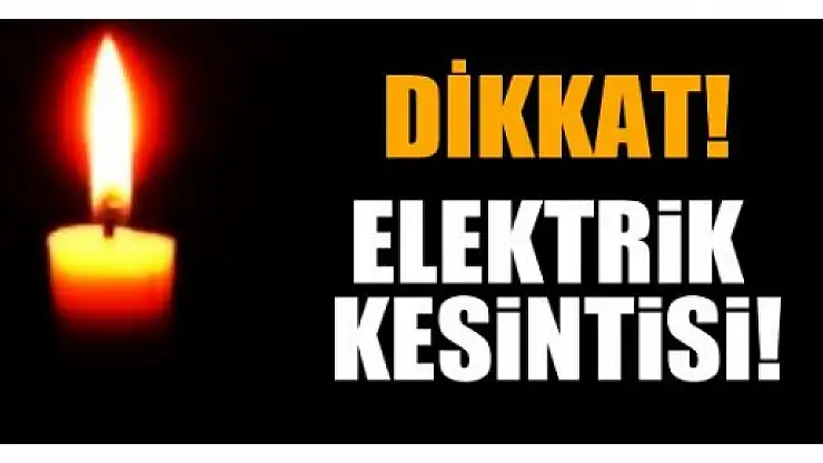 Samsun İlinde programlı elektrik kesintisi bildirimi