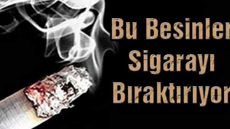 Bu Besinler Sigarayı Bıraktırıyor