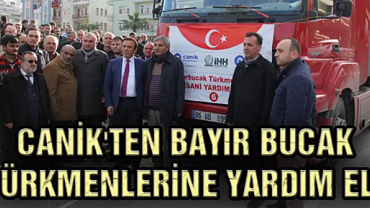 Canik'ten Bayır Bucak Türkmenlerine Yardım Eli