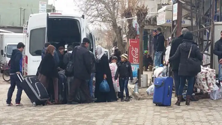 Şırnak'tan 'göç' başladı
