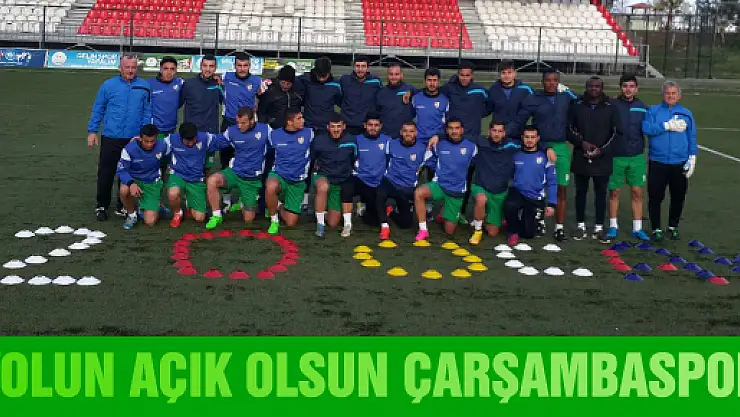 YOLUN AÇIK OLSUN ÇARŞAMBASPOR!