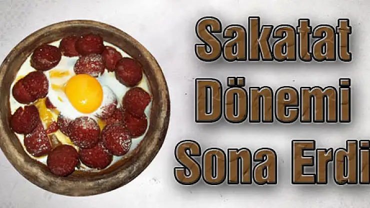 Sakatat Dönemi Sona Erdi