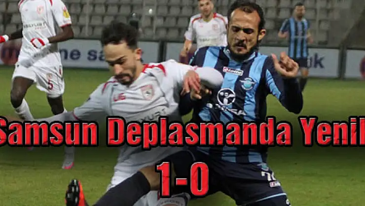 Samsun Deplasmanda Yenik: 1-0