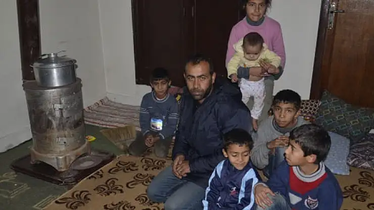 Terörden kaçan aile yoksullukla savaşıyor