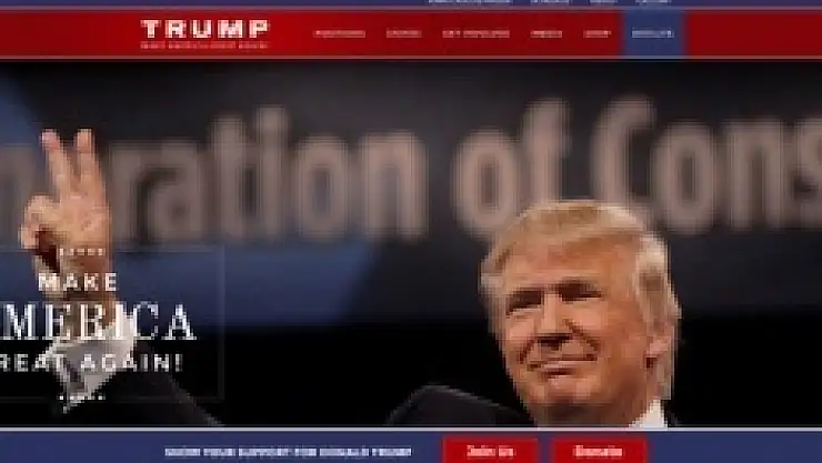 Skorsky, Donald Trump'ın kampanya sitesini hackledi