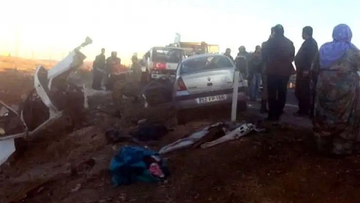 Gaziantep'te feci kaza: 5 ölü, 2 yaralı