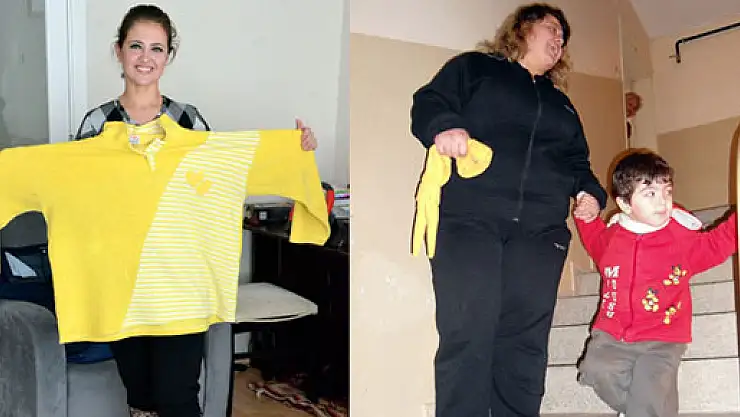 Oğlunun 'dev anne oldun' cümlesi 42 kilo zayıflattı
