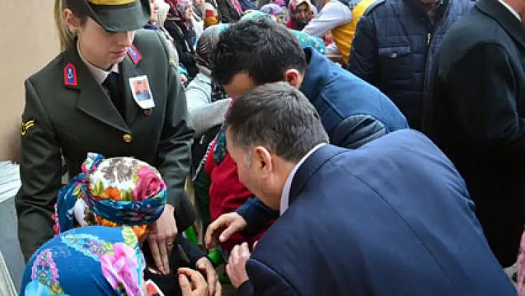 Şehit annesi yürekleri dağladı