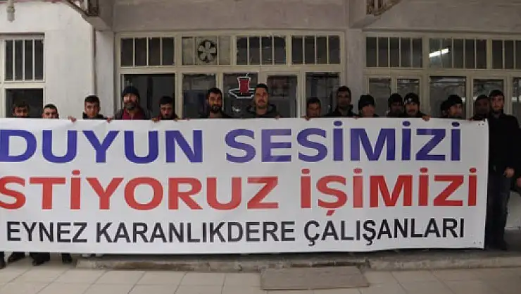 İşçiler maden ocağının açılmasını istedi