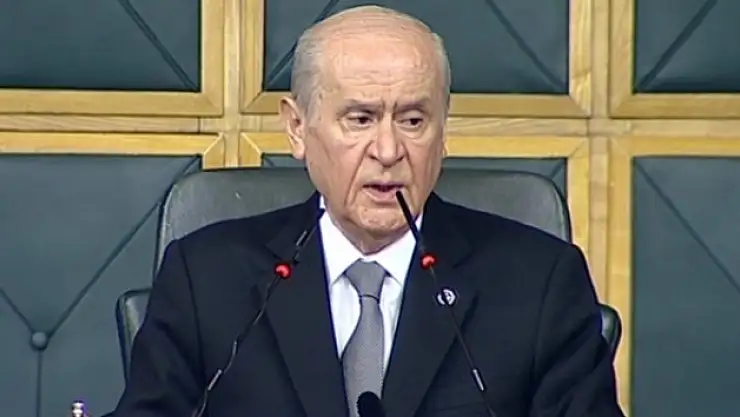 Bahçeli: 'Hedef Suriye'den sonra Türkiye'dir