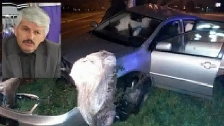 Orduspor kulüp başkanı trafik kazasında yaralandı