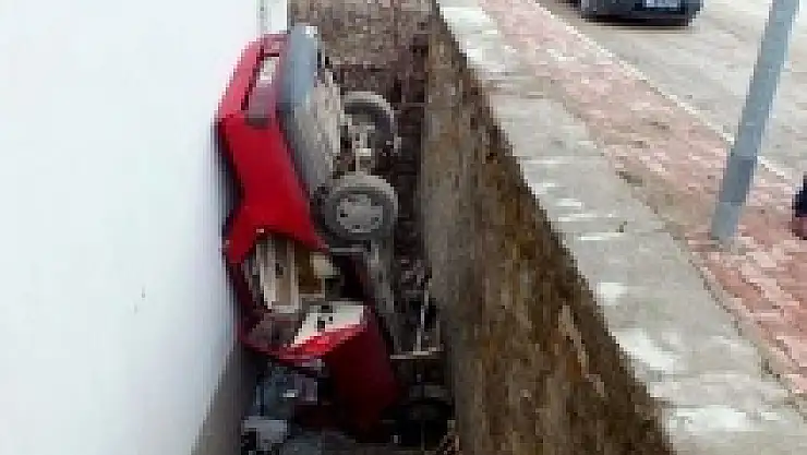 Fren yerine gaza basınca...