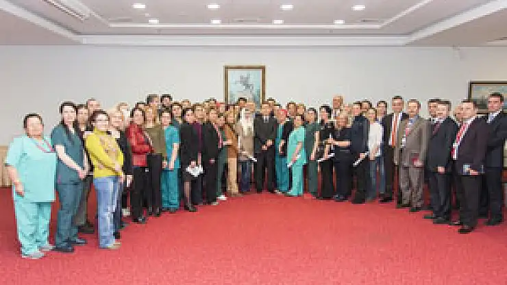 Sağlıkçılar Sertifikalarını Samsun'da Alıyor
