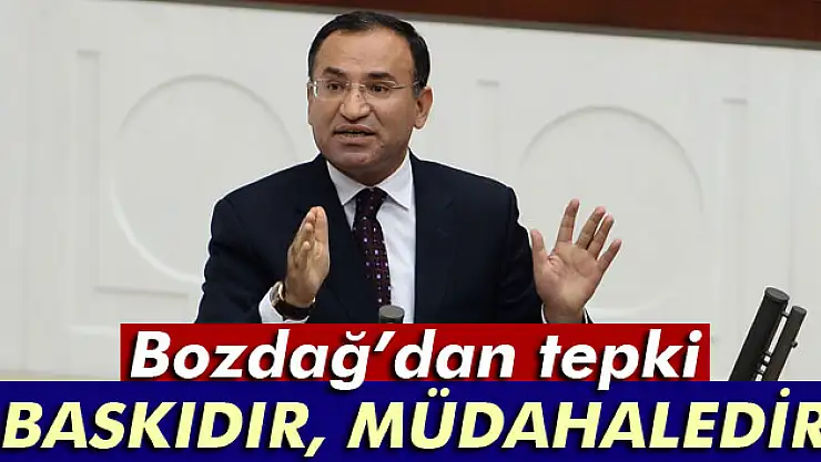 Bakan Bozdağ'dan AYM tepkisi