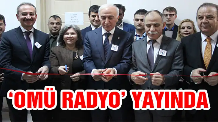  'OMÜ RADYO' YAYINDA