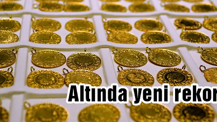 Altında yeni rekor